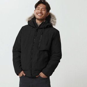 Men's Large Canada Goose Chilliwack Bomber Jacket in Black